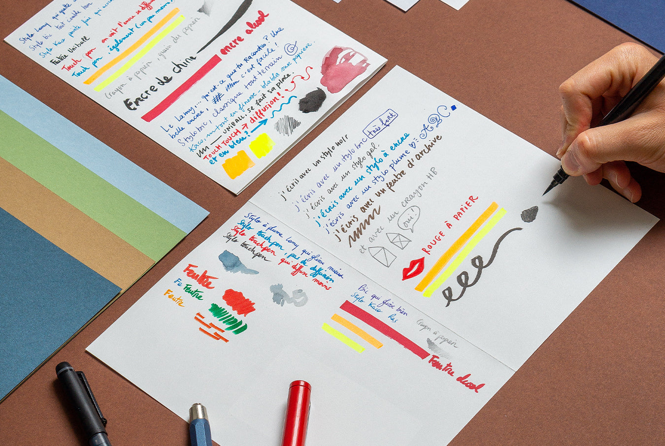 De l’idée jusqu’au carnet