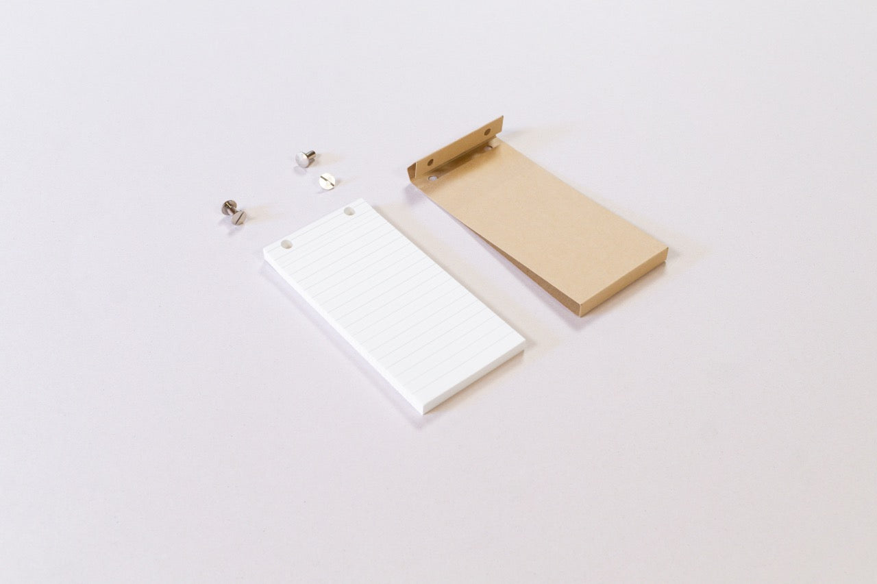 Recharge bloc-notes · Étroit