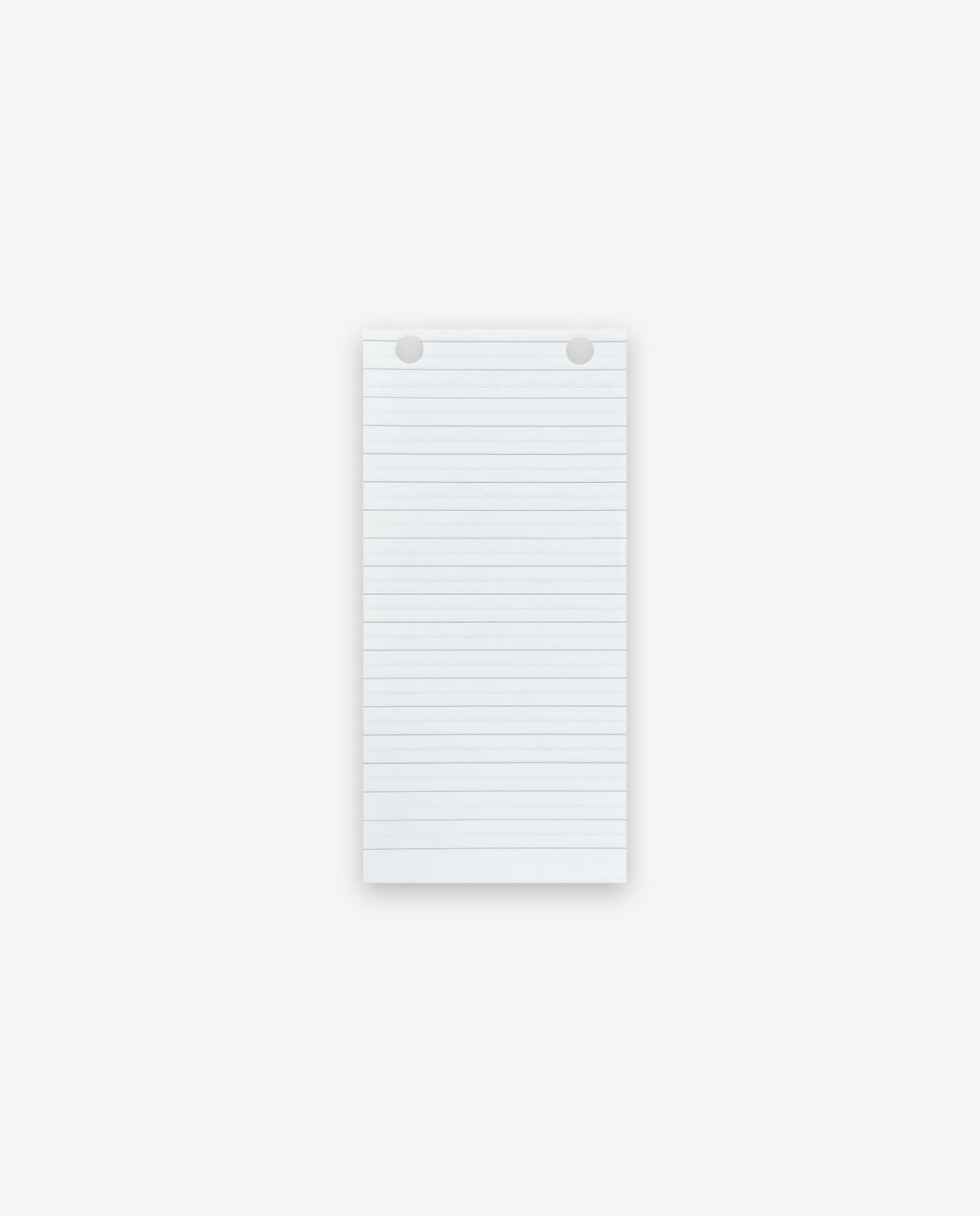 Recharge bloc-notes · Étroit