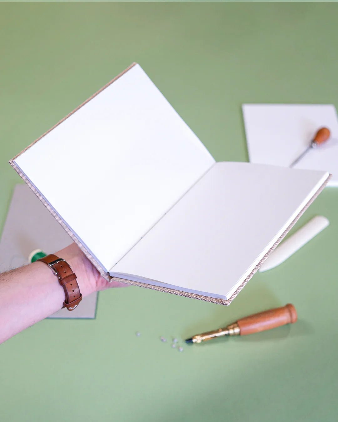 Initiation reliure (4h) - Tendre papier