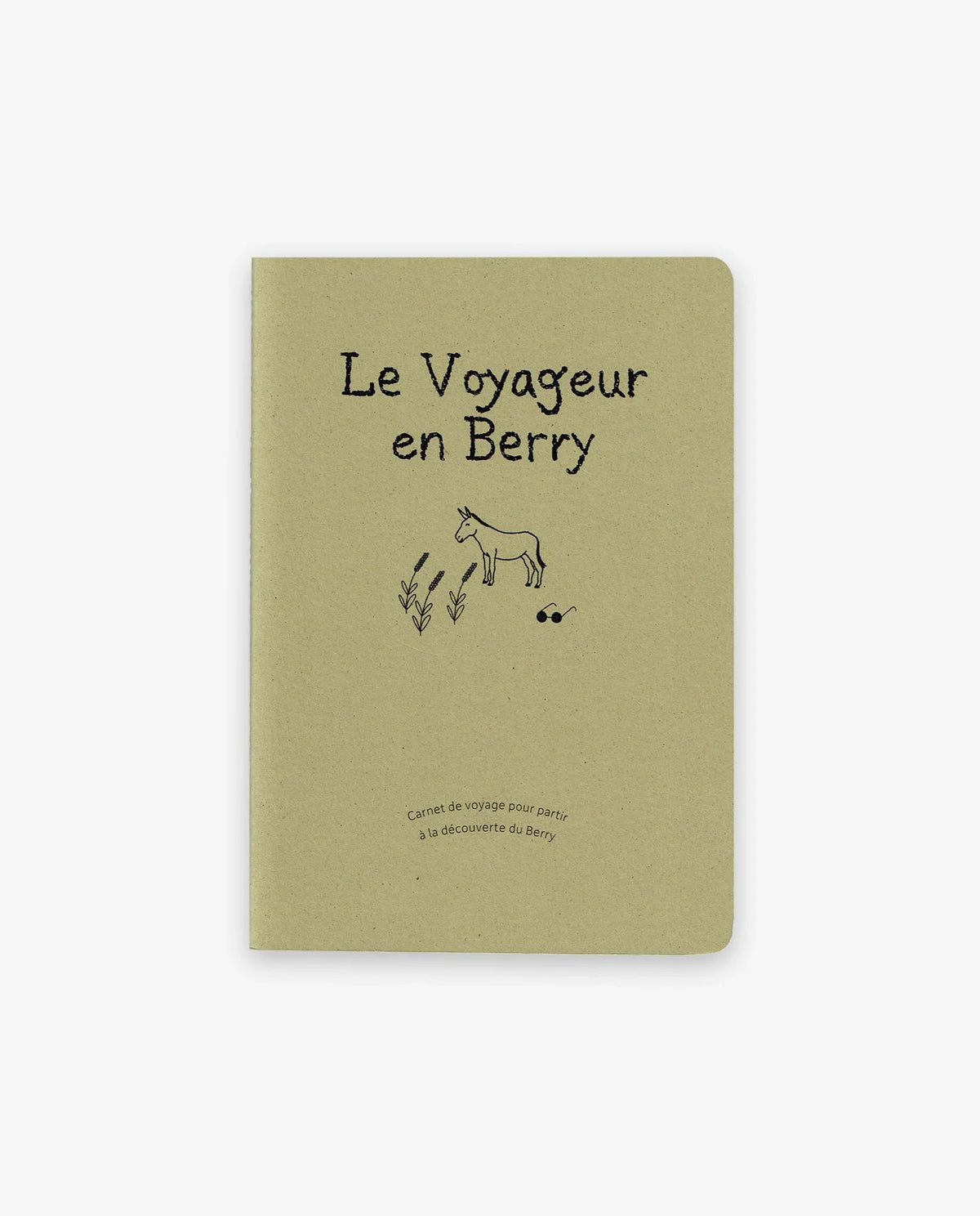 Le Voyageur en Berry - Cahier seul - Tendre papier